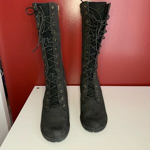 Timberland lace up boots